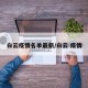 白云疫情名单最新/白云 疫情